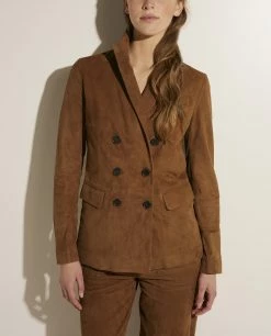Suede Blazer