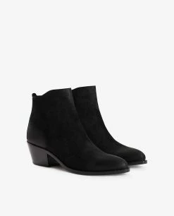 Calf Leather Ankle Boots