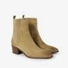 Short Suede Boots