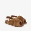 Shearling Slides