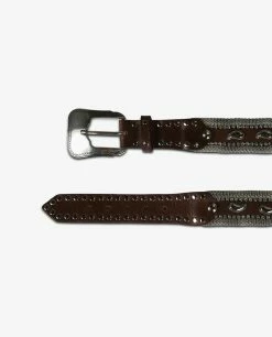 Leather Belt With Studs -pauw Sales Shop pauw 49343700879M600 M2 2