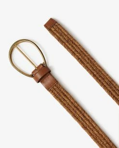 Wide Braided Belt -pauw Sales Shop pauw 493U0100343V600 M2 1