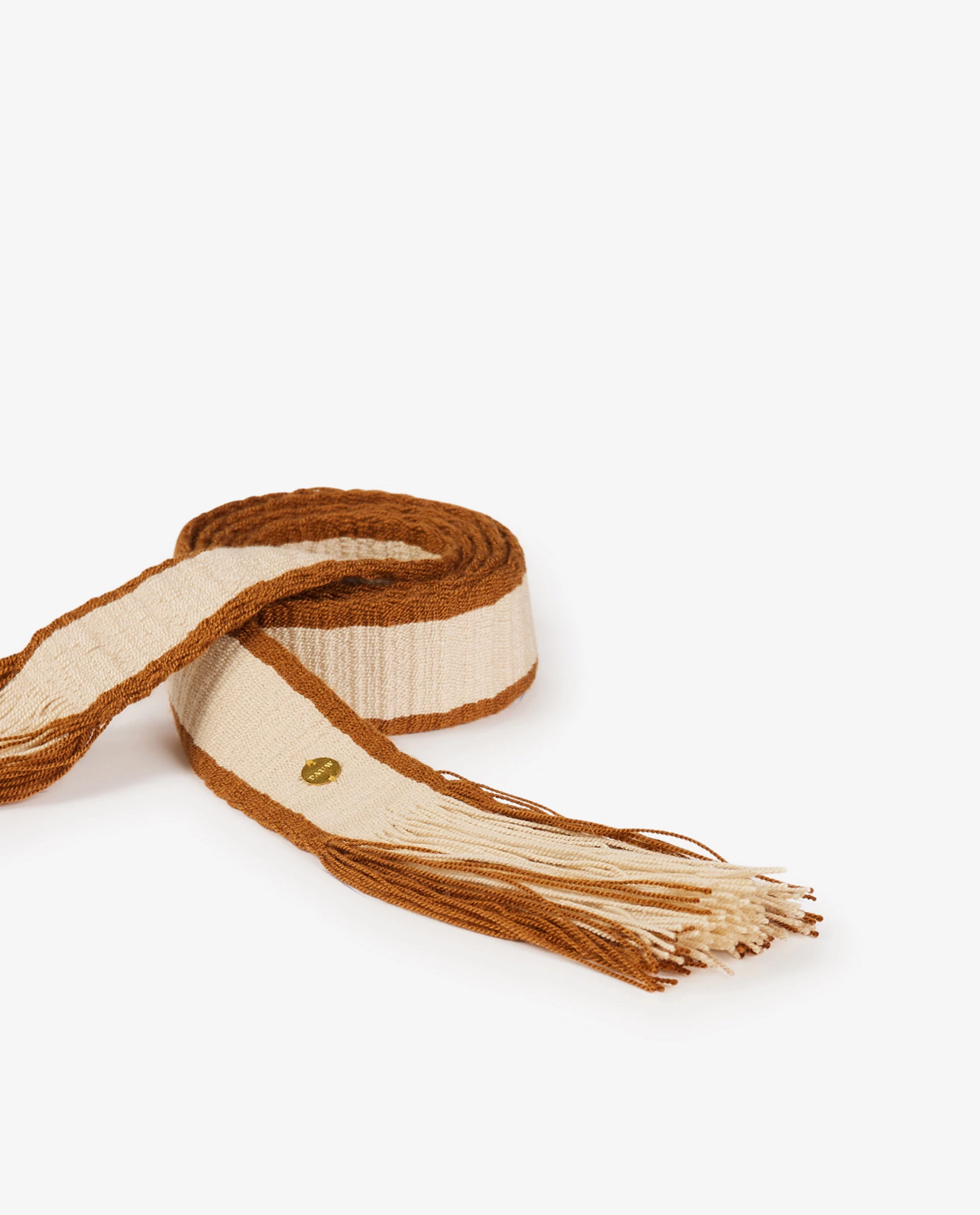 Woven Belt With Fringes 2 Woven Belt With Fringes - Image 2