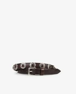 Leather Belt With Studs -pauw Sales Shop pauw 493W09000190630 P5 1