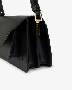 Black Leather Handbag -pauw Sales Shop pauw 494D280075LE700 M1 2
