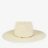 Straw Hat With Chain
