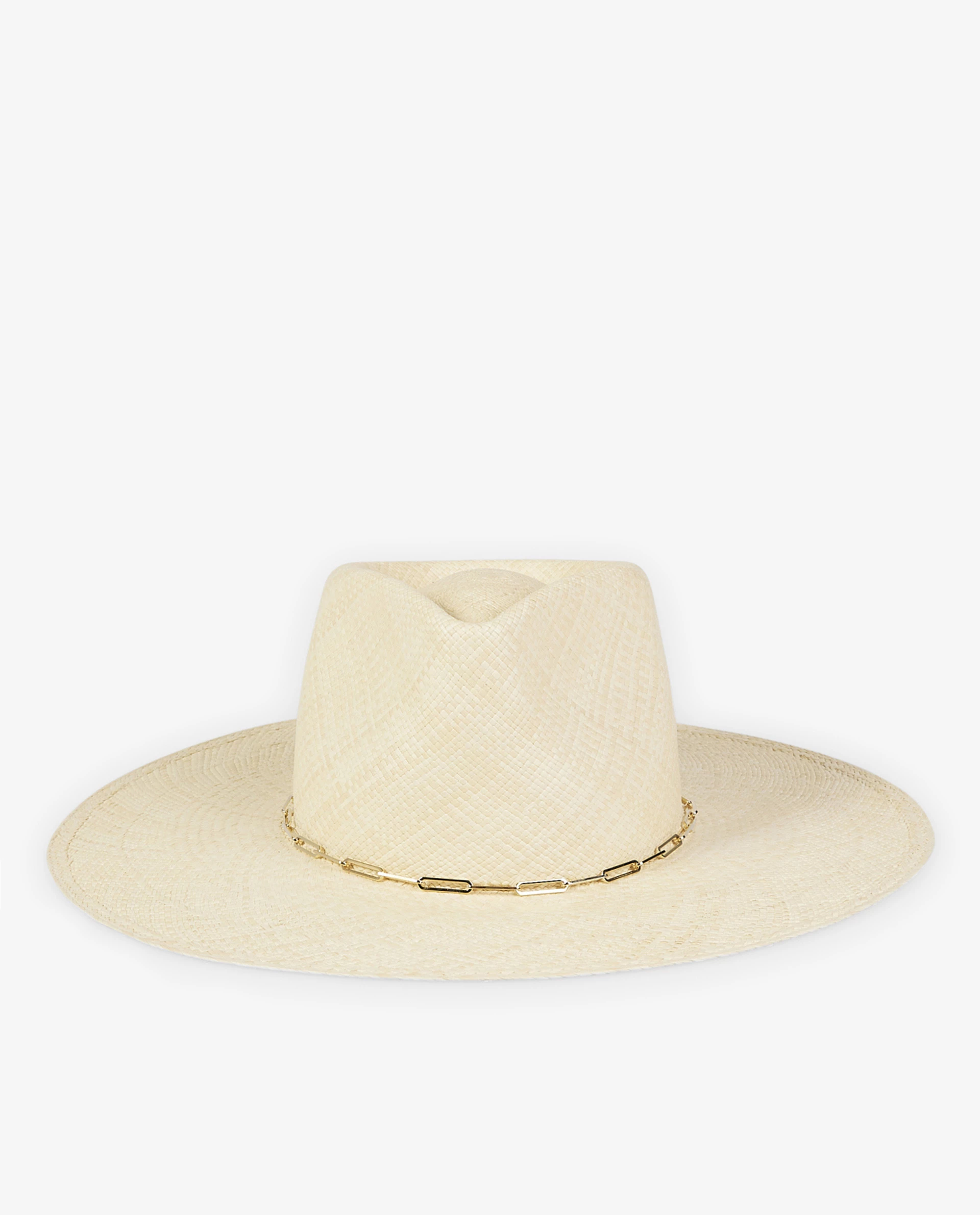 Straw Hat With Chain 1 Straw Hat With Chain