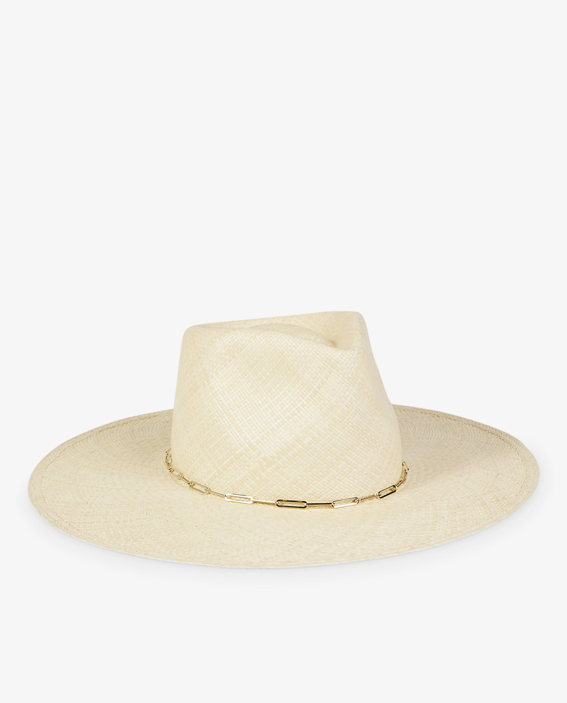 Straw Hat With Chain 2 Straw Hat With Chain - Image 2