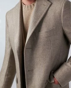 Cashmere Herringbone Coat -pauw Sales Shop pauw 640379008220505 L2 1