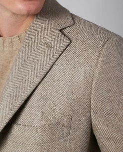 Cashmere Herringbone Coat -pauw Sales Shop pauw 640379008220505 L4 1