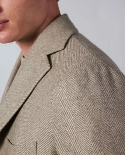 Cashmere Herringbone Coat -pauw Sales Shop pauw 640379008220505 L5 1