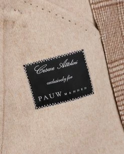 Checked Cashmere Coat -pauw Sales Shop pauw 640379008618657 M1 2