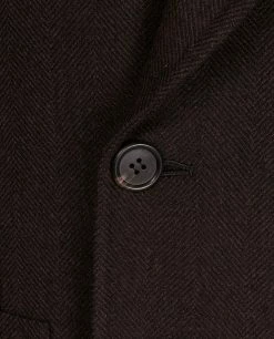 Herringbone Double Breasted Coat -pauw Sales Shop pauw 640646001118635 M1 1