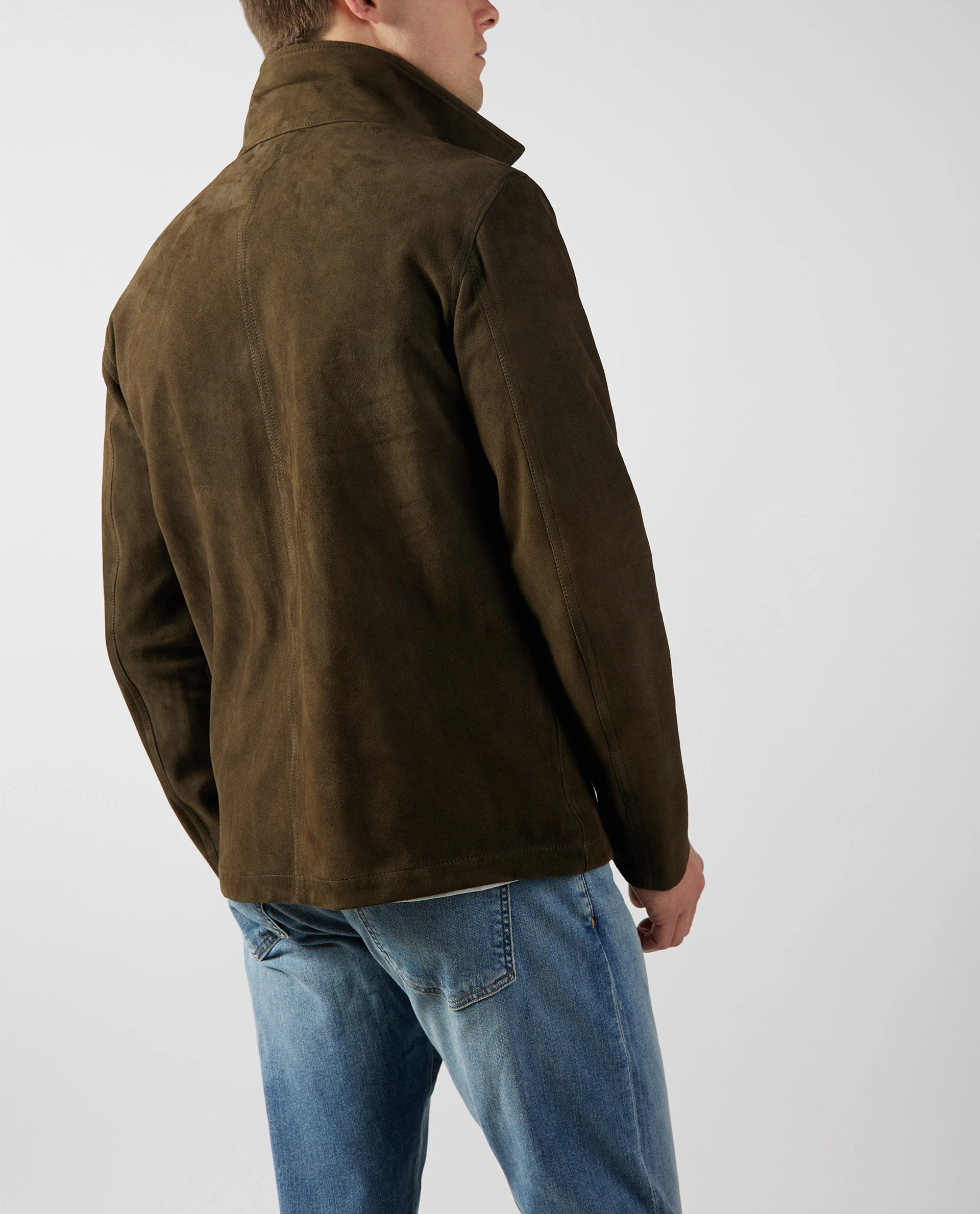 Suede Shirt Jacket 5 Suede Shirt Jacket - Image 5