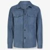 Suede Overshirt