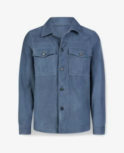 Suede Overshirt