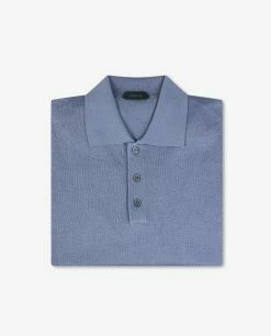 Cotton Silk Polo