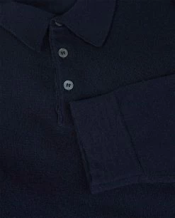 Long Sleeve Polo Cashmere -pauw Sales Shop pauw 665553001420380 P5 2