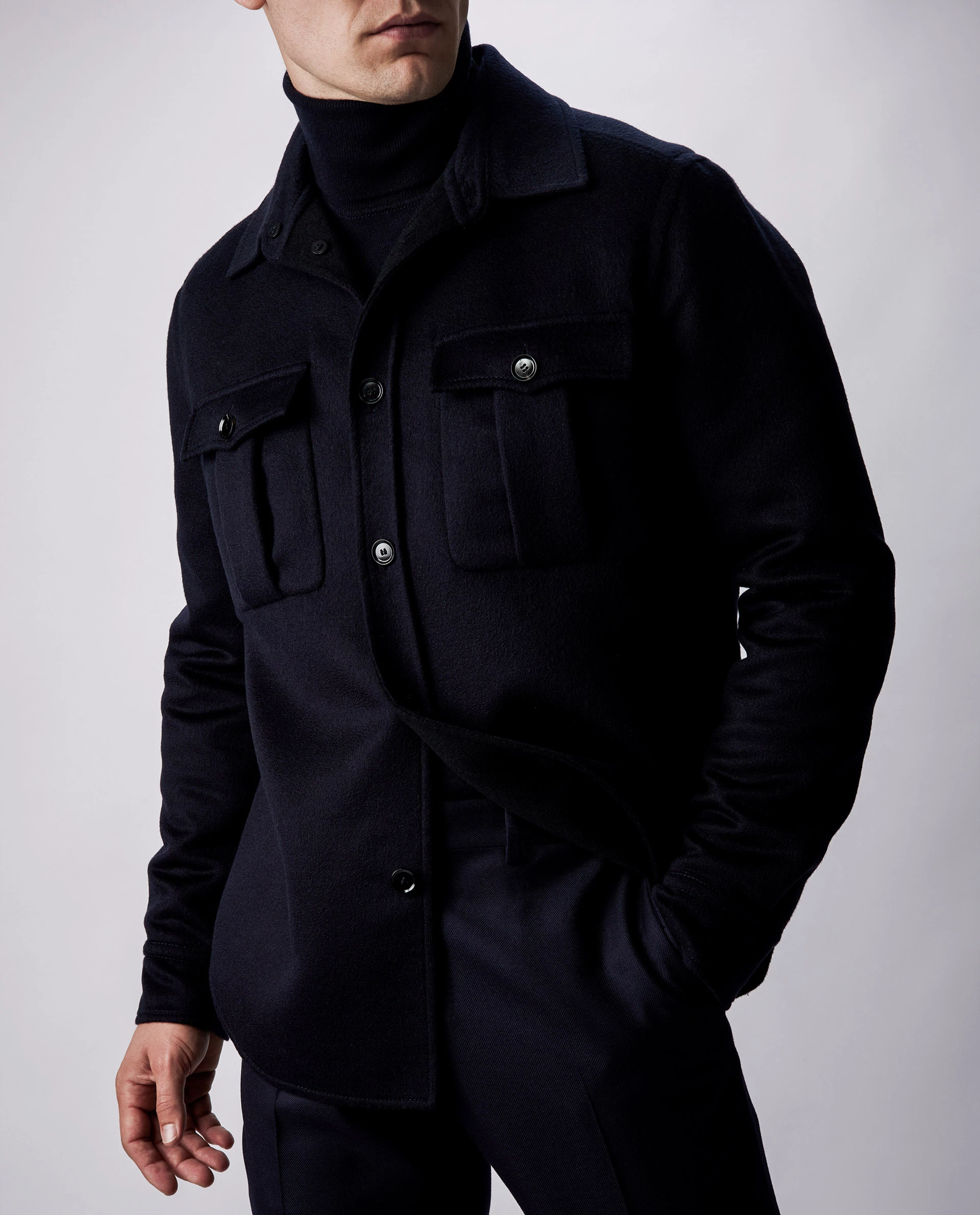 Cashmere Overshirt 2 Cashmere Overshirt - Image 2