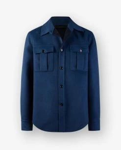 Wool Cashmere Overshirt