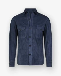 Suede Overshirt
