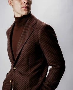 Cashmere Herringbone Jacket -pauw Sales Shop pauw 682349037720635 L3 2