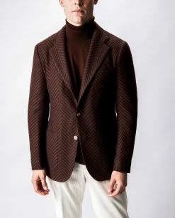 Cashmere Herringbone Jacket -pauw Sales Shop pauw 682349037720635 P5 2
