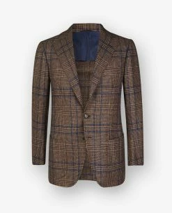 Checked Cashmere Jacket