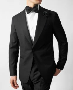 Wool Peak Lapel Tuxedo -pauw Sales Shop pauw 687354084513700 L2 1