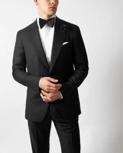 Wool Peak Lapel Tuxedo -pauw Sales Shop pauw 687354084513700 P5 4
