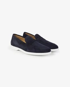 Suede Slip-ons