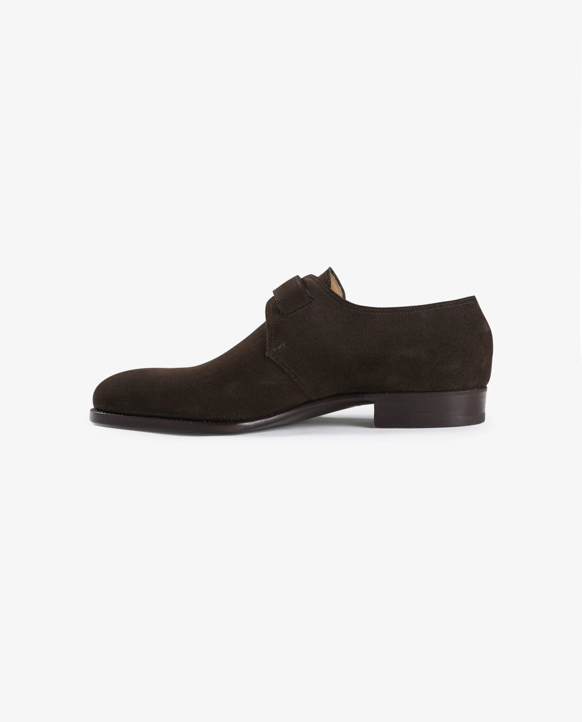 Suede Monk-Strap Shoes - Classic Mod. 107 4 Suede Monk-Strap Shoes - Classic Mod. 107 - Image 4