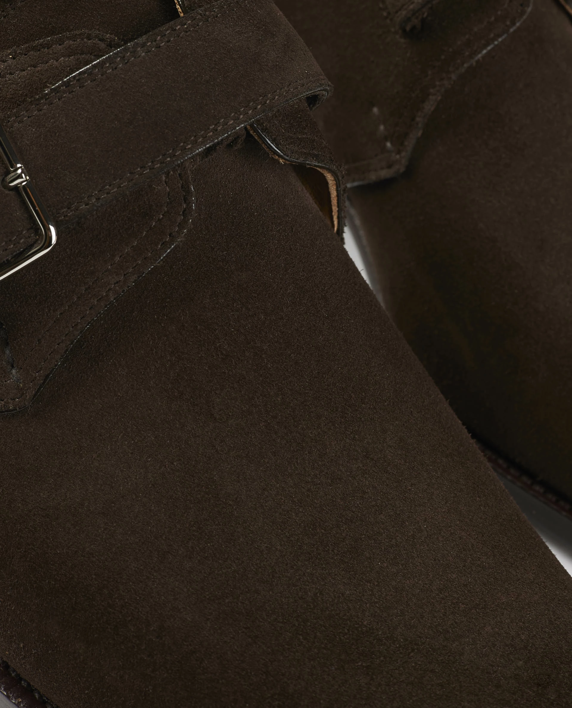 Suede Monk-Strap Shoes - Classic Mod. 107 5 Suede Monk-Strap Shoes - Classic Mod. 107 - Image 5