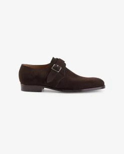 Suede Monk-Strap Shoes - Classic Mod. 107 6 Suede Monk-Strap Shoes - Classic Mod. 107 -pauw Sales Shop pauw 692M66002092630 P4 3