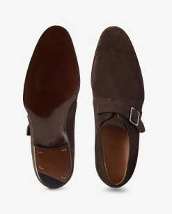 Suede Monk-Strap Shoes - Classic Mod. 107 7 Suede Monk-Strap Shoes - Classic Mod. 107 -pauw Sales Shop pauw 692M66002092630 P5 3
