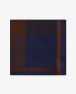 Checked Pocket Square